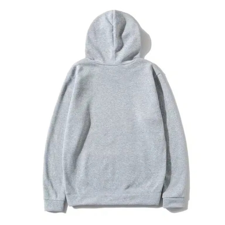 comme des garcons small red heart gray hoodie