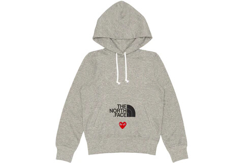 cdg x the north face ladies hoodie