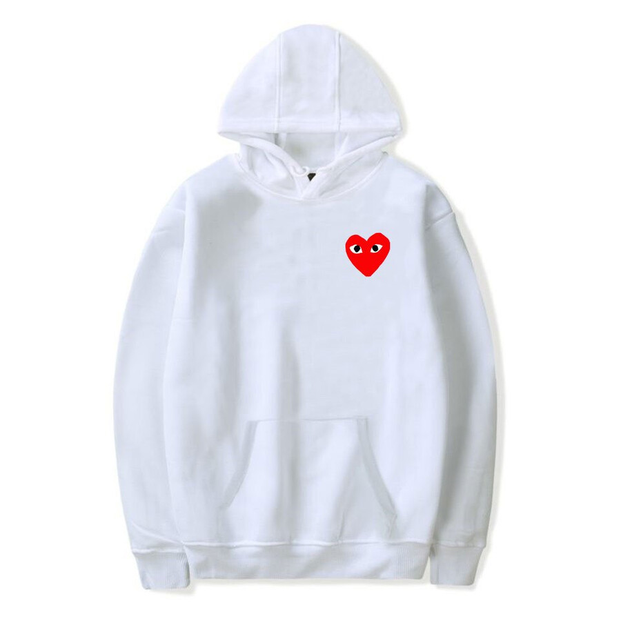 dg small heart pullover hoodie