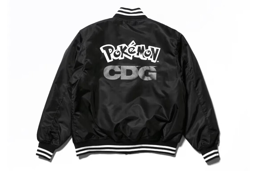 cdg x pokemon blouson