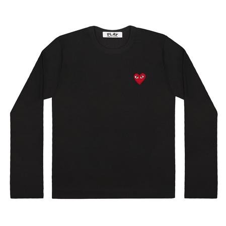 red play comme des garcons ls black