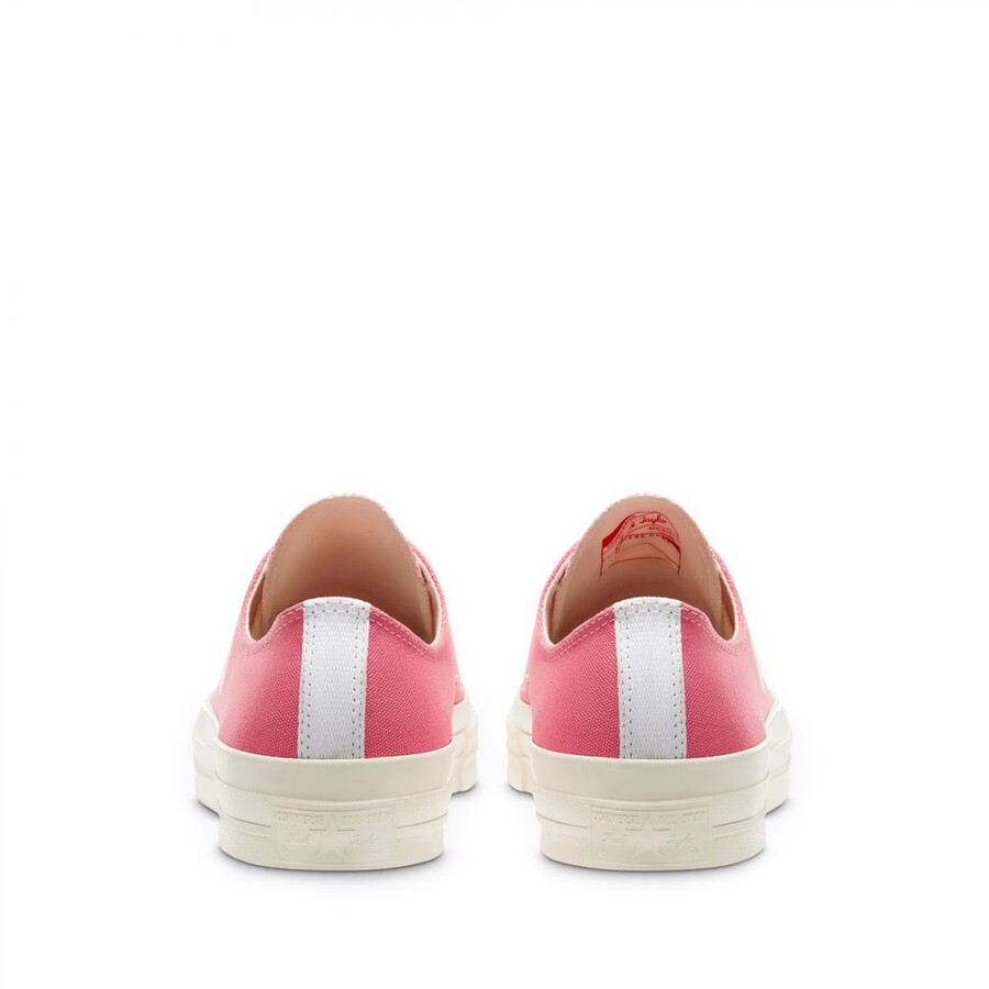 cdg converse spring low top pink