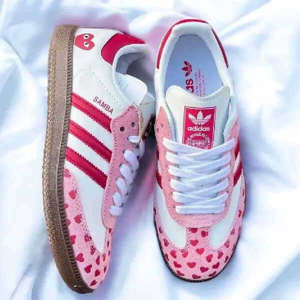 comme des garçons x adidas samba sneakers