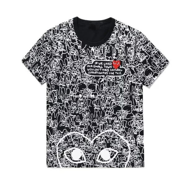 comme des garcons x matt groening t shirt