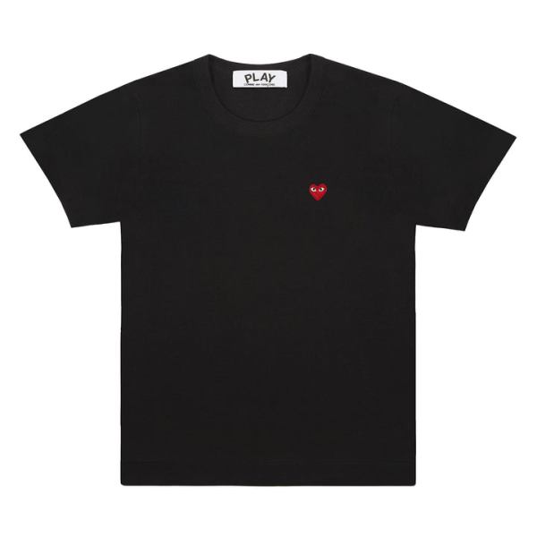 play basic small emblem t-shirt black
