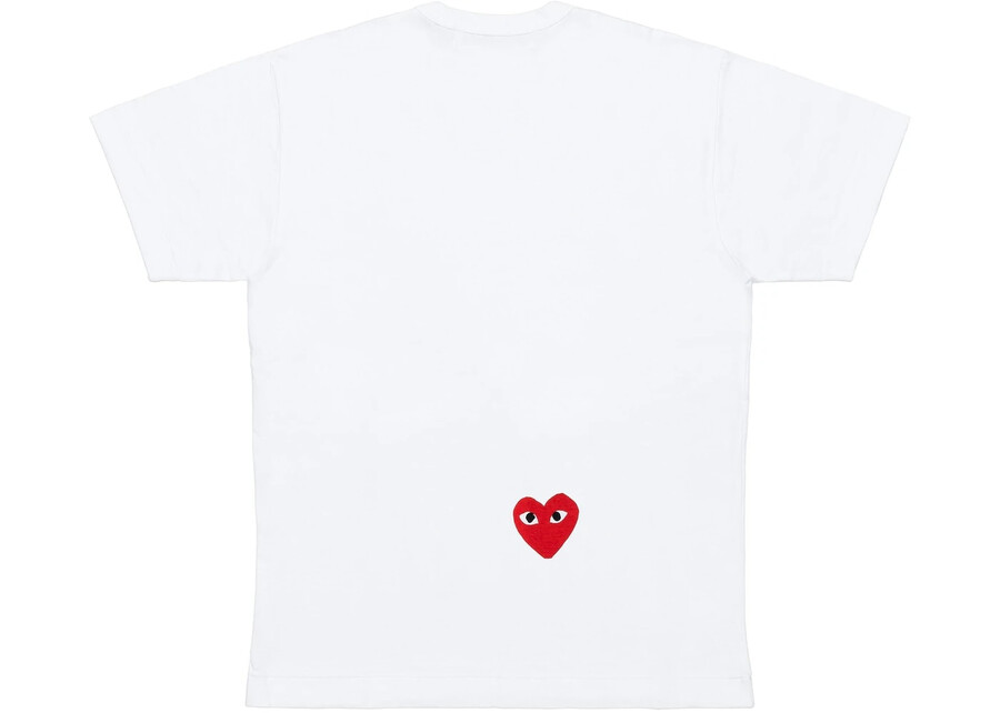 comme des garcons x nike t-shirt white